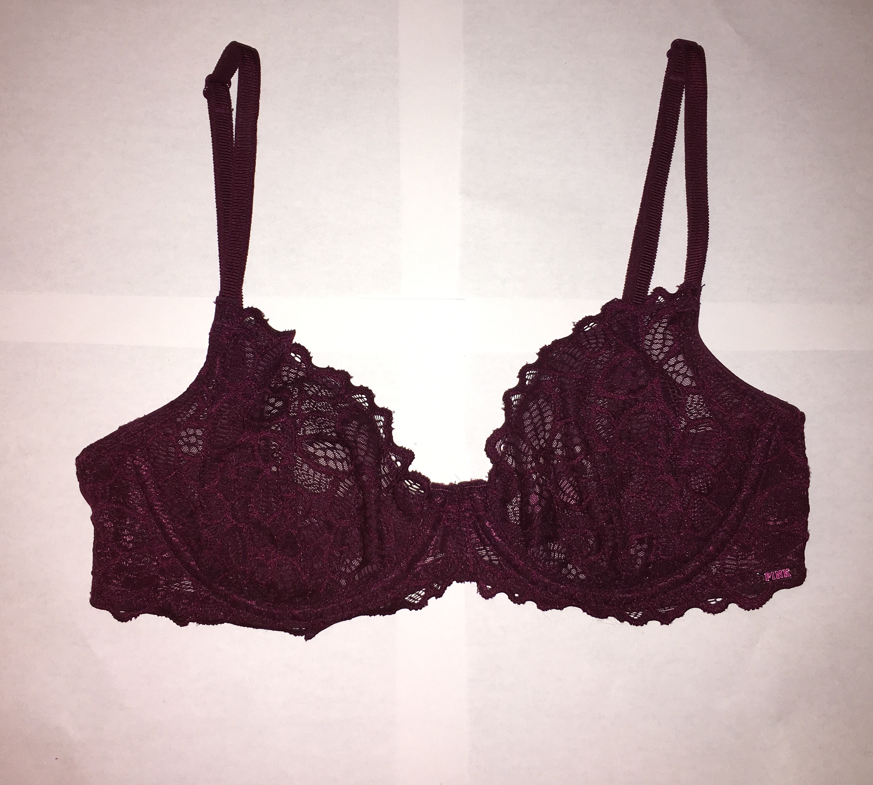Buy Victoria's Secret Almost Nude Lace Bralette Angelight Bra from the Next  UK online shop